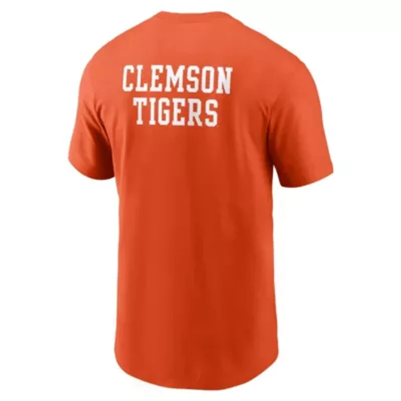NCAA Nike Clemson Tigers 2-Hit Stacked T-Shirt