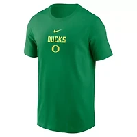 NCAA Nike Oregon Ducks 2-Hit Stacked T-Shirt