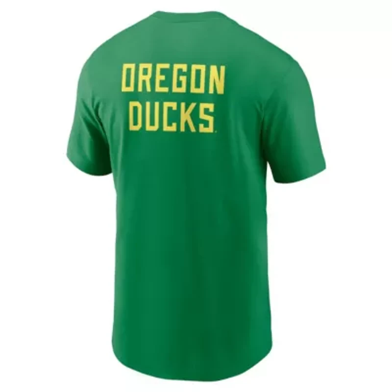 NCAA Nike Oregon Ducks 2-Hit Stacked T-Shirt