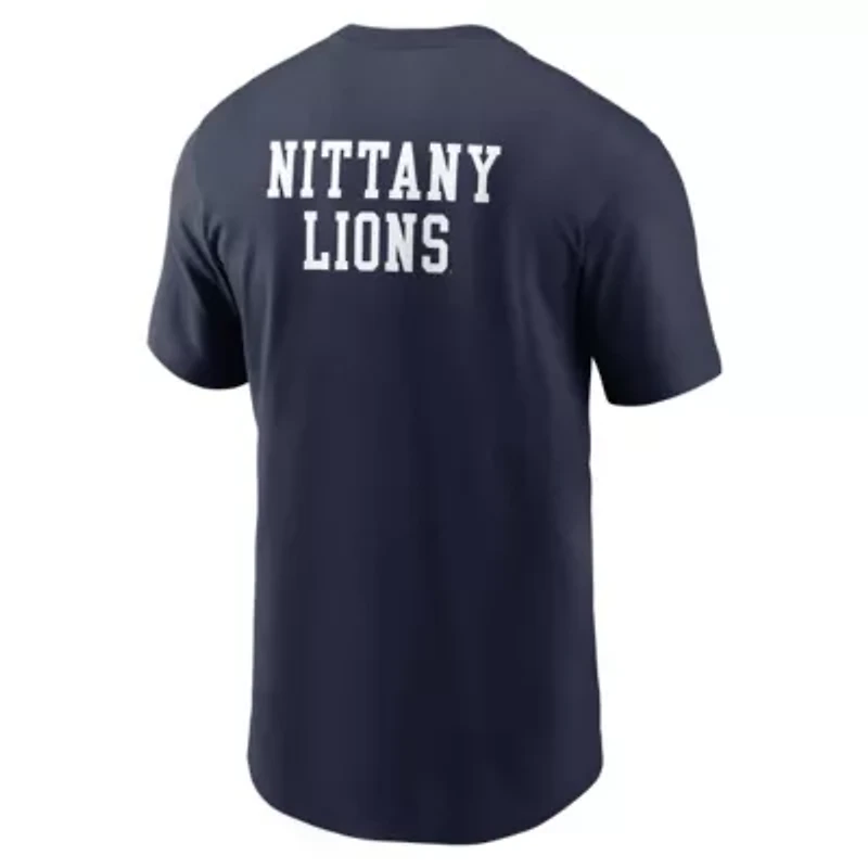 NCAA Nike Penn State Nittany Lions 2-Hit Stacked T-Shirt