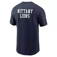 NCAA Nike Penn State Nittany Lions 2-Hit Stacked T-Shirt