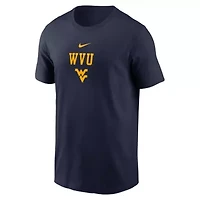 NCAA Nike West Virginia Mountaineers 2-Hit Stacked T-Shirt
