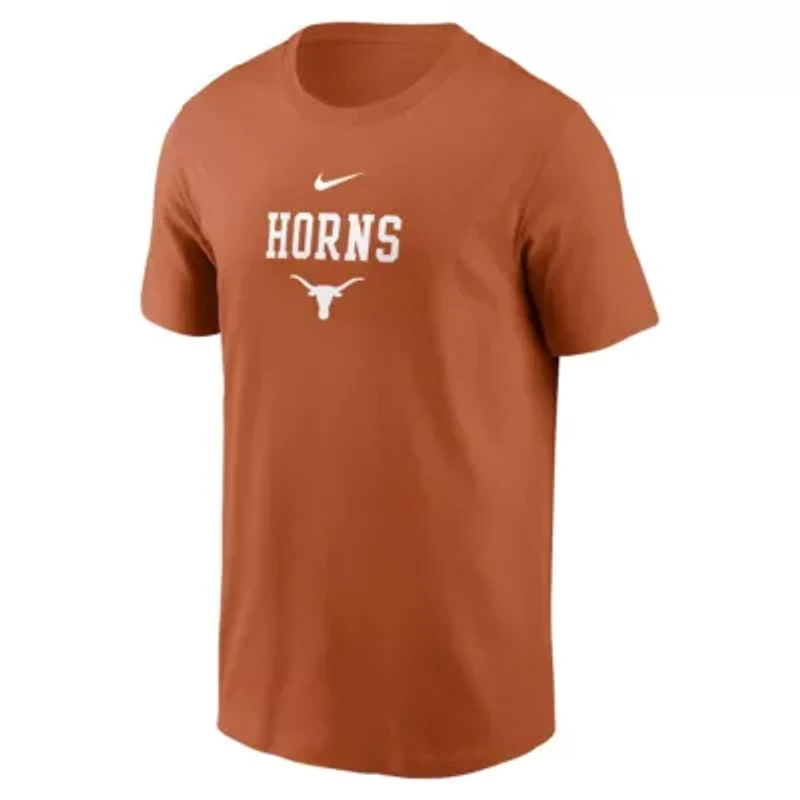 NCAA Nike Texas Longhorns 2-Hit Stacked T-Shirt