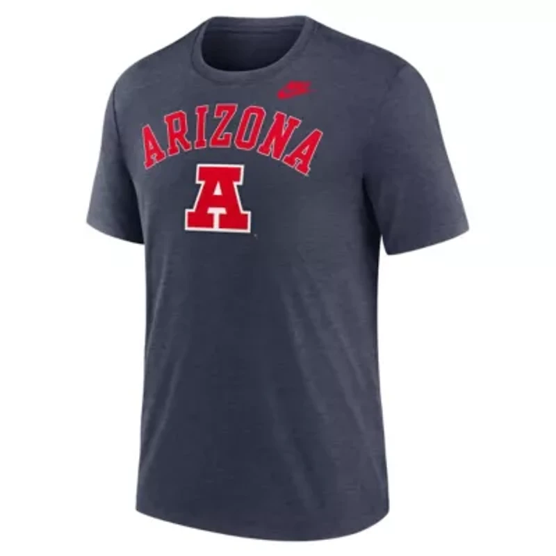 NCAA Nike Arizona Wildcats Legacy Arch Tri-Blend T-Shirt