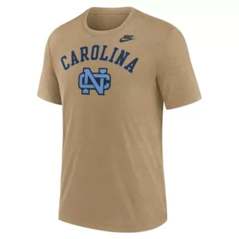 NCAA Nike Light North Carolina Tar Heels Legacy Arch Tri-Blend T-Shirt