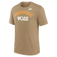NCAA Nike Light Tennessee Volunteers Legacy Arch Tri-Blend T-Shirt
