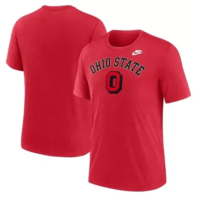 NCAA Nike Ohio State Buckeyes Legacy Arch Tri-Blend T-Shirt