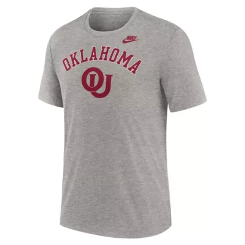 NCAA Nike Oklahoma Sooners Legacy Arch Tri-Blend T-Shirt