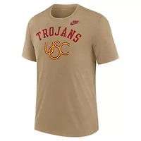 NCAA Nike Light USC Trojans Legacy Arch Tri-Blend T-Shirt