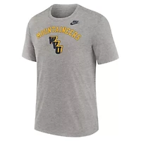 NCAA Nike West Virginia Mountaineers Legacy Arch Tri-Blend T-Shirt