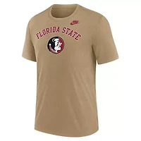 NCAA Nike Light Florida State Seminoles Legacy Arch Tri-Blend T-Shirt