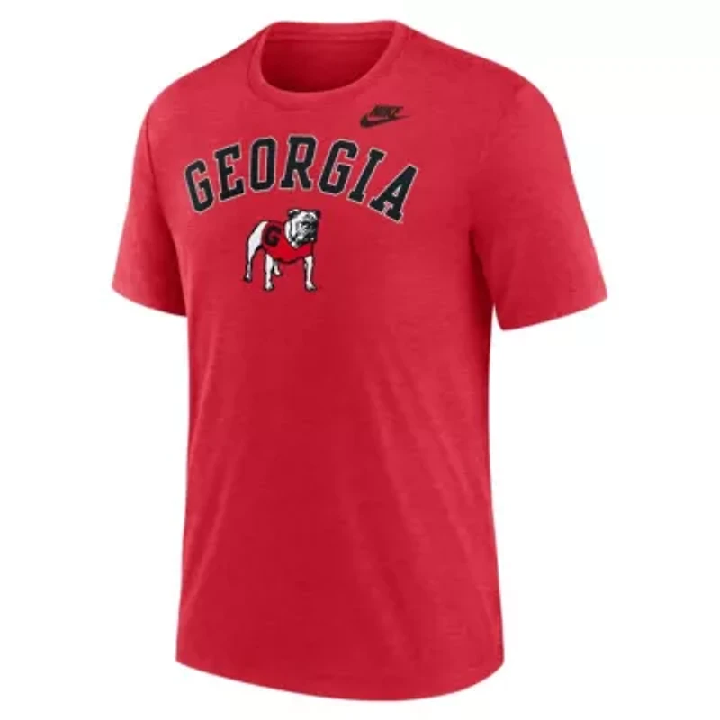 NCAA Nike Georgia Bulldogs Legacy Arch Tri-Blend T-Shirt