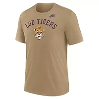 NCAA Nike Light LSU Tigers Legacy Arch Tri-Blend T-Shirt
