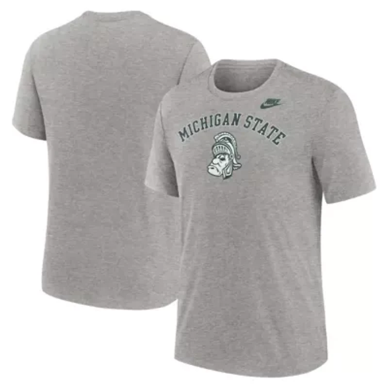 NCAA Nike Michigan State Spartans Legacy Arch Tri-Blend T-Shirt