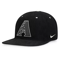 MLB Nike Arizona Diamondbacks Pro Corduroy Structured Snapback Hat