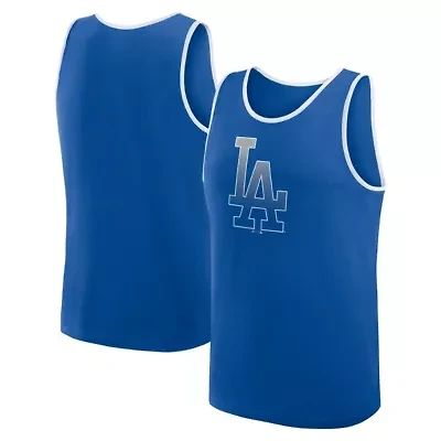 MLB Logo Athletic Los Angeles Dodgers Unmatched Success Tank Top