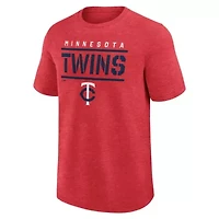 MLB Logo Athletic Minnesota Twins Top Notch T-Shirt