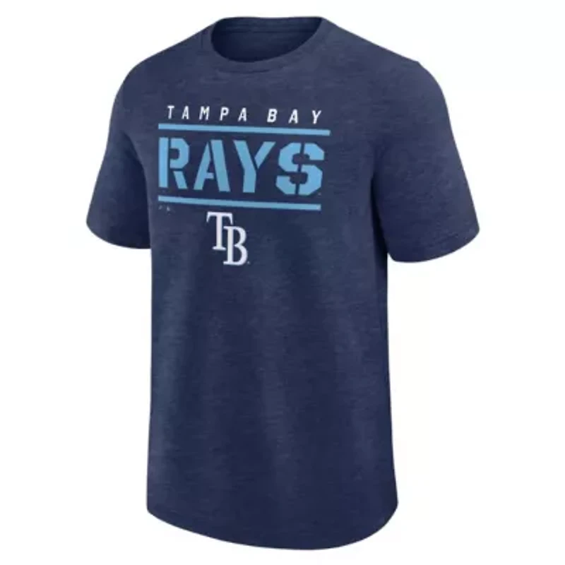MLB Logo Athletic Tampa Bay Rays Top Notch T-Shirt