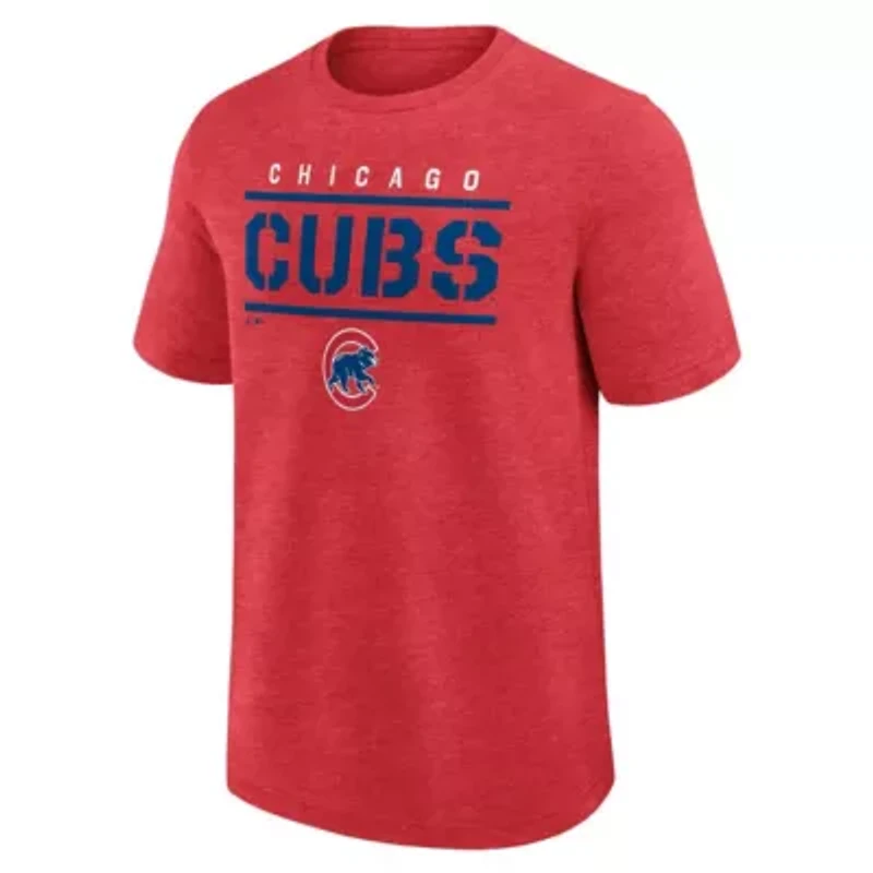 MLB Logo Athletic Chicago Cubs Top Notch T-Shirt