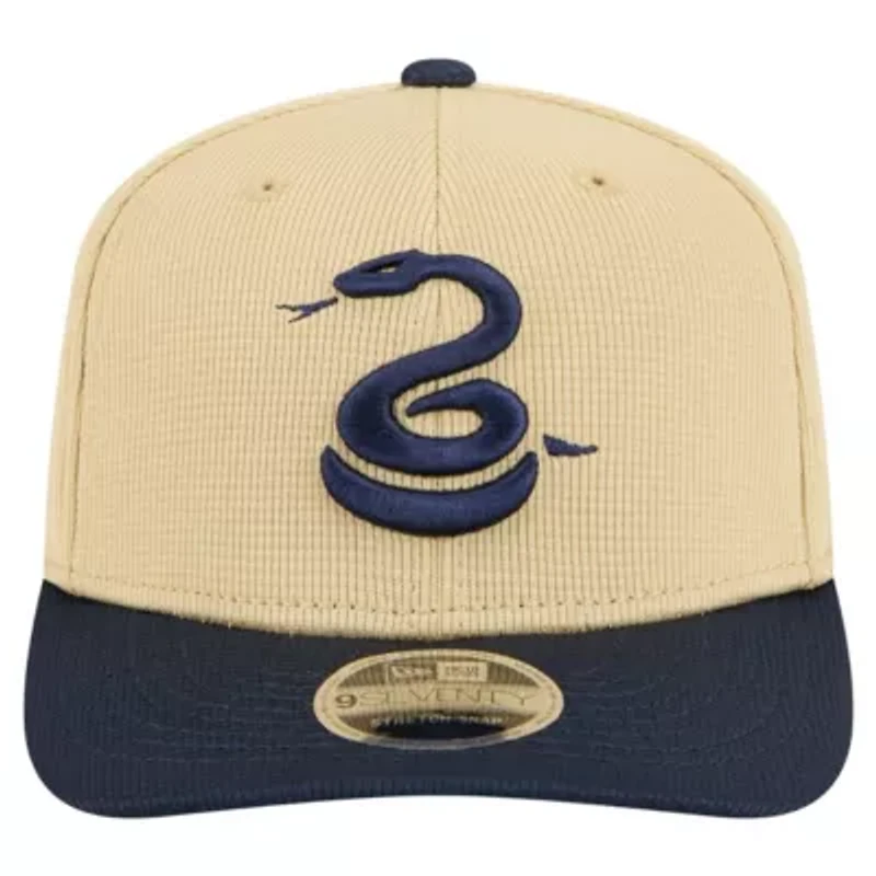 MLS Khaki/Navy Philadelphia Union 2025 Jersey Hook 9SEVENTY Stretch-Snap Hat