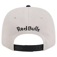 MLS Khaki/Black New York Bulls 2025 Jersey Hook 9SEVENTY Stretch-Snap Hat