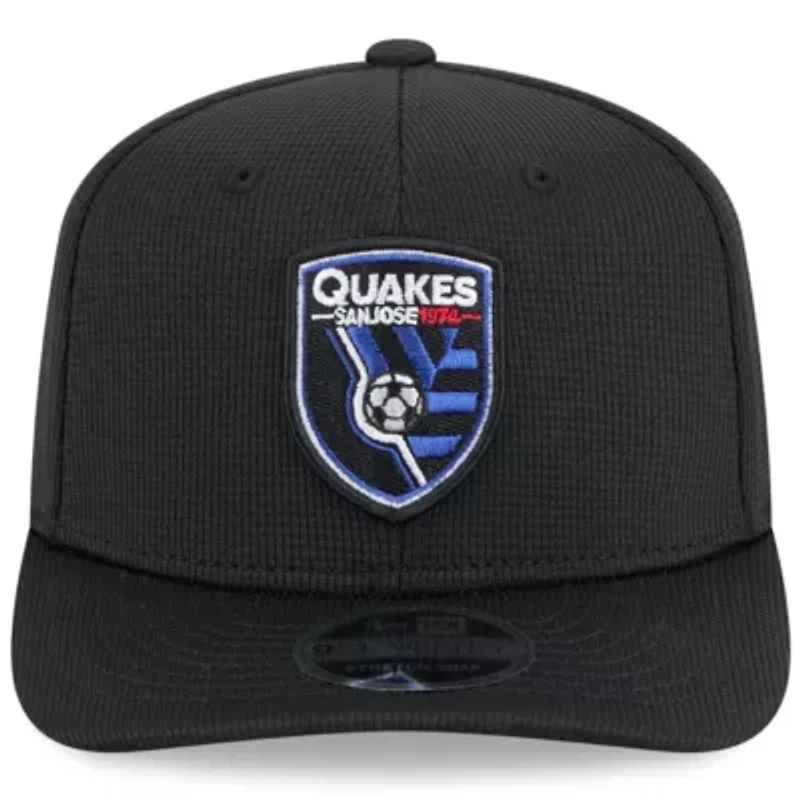 MLS San Jose Earthquakes 2025 Jersey Hook 9SEVENTY Stretch-Snap Hat