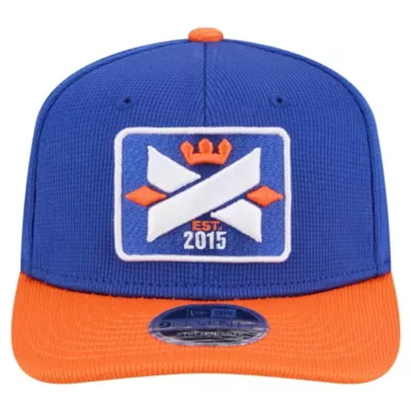 MLS Blue/Orange FC Cincinnati 2025 Jersey Hook 9SEVENTY Stretch-Snap Hat