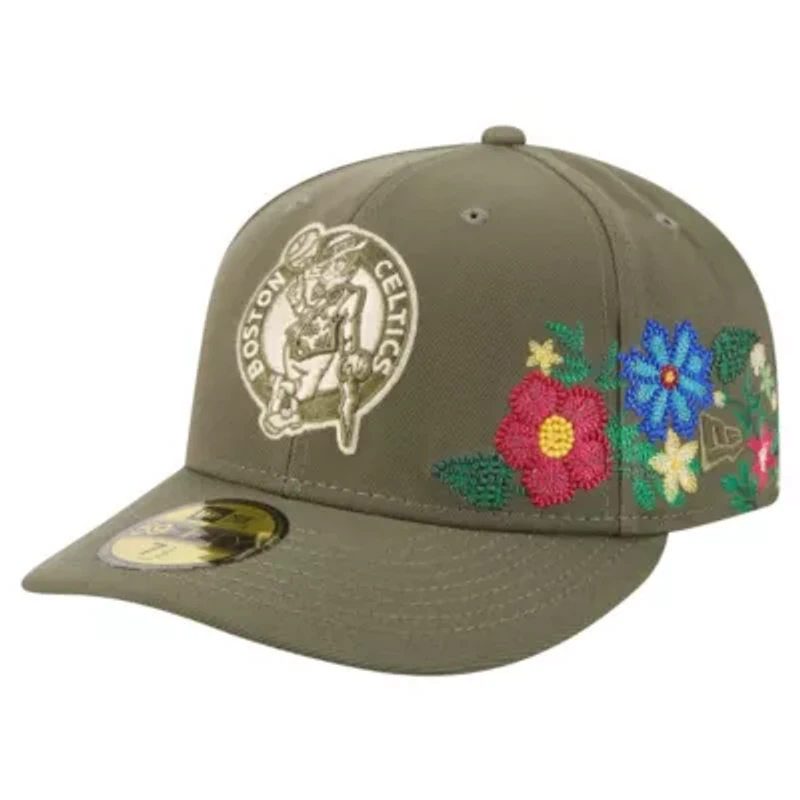 NBA Boston Celtics Tonal Florals 59FIFTY Fitted Hat