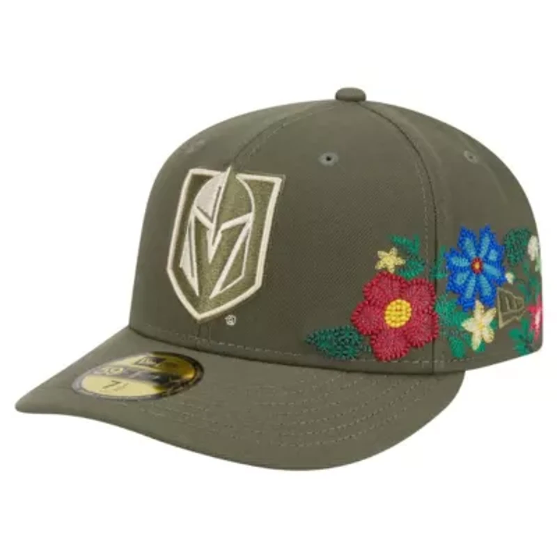 NHL Vegas Golden Knights Tonal Florals 59FIFTY Fitted Hat