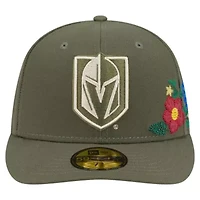 NHL Vegas Golden Knights Tonal Florals 59FIFTY Fitted Hat