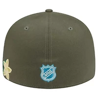 NHL Vegas Golden Knights Tonal Florals 59FIFTY Fitted Hat