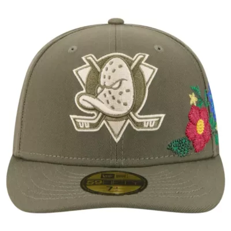 NHL Anaheim Ducks Tonal Florals 59FIFTY Fitted Hat