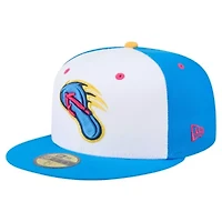 MiLB White/Blue San Antonio Missions Copa de la Diversión 59FIFTY Fitted Hat