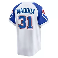 MLB Nike Greg Maddux Atlanta Braves Throwback Cooperstown Collection Limited Jersey