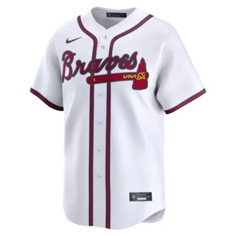 MLB Nike Chipper Jones Atlanta Braves Home Retired Limited Player Jersey