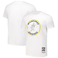 MLB Milwaukee Brewers Cooperstown Collection Logo T-Shirt