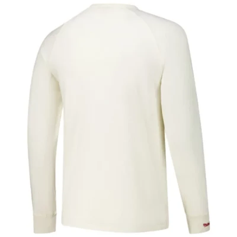 MLB Cincinnati Reds Arched Logo Slub Long Sleeve T-Shirt