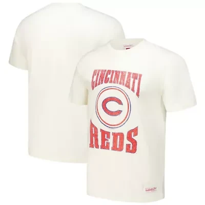 MLB Cincinnati Reds Arched Logo Slub T-Shirt