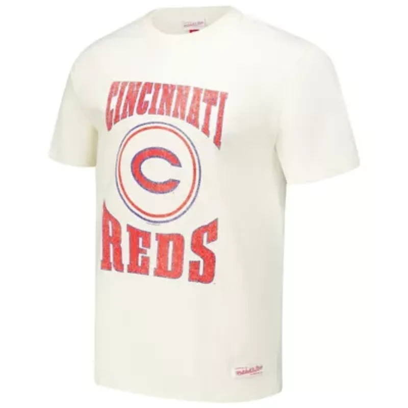 MLB Cincinnati Reds Arched Logo Slub T-Shirt