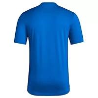 NCAA Kansas Jayhawks Basketball State Outline Pre-Game T-Shirt
