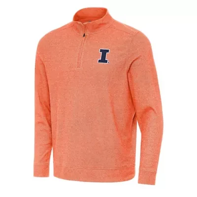 NCAA Illinois Fighting Illini Subtle Quarter-Zip Sweatshirt