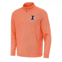 NCAA Illinois Fighting Illini Subtle Quarter-Zip Sweatshirt