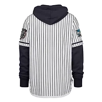 MLB New York Yankees 2000 World Series Winning Stripes Shortstop Pullover Hoodie