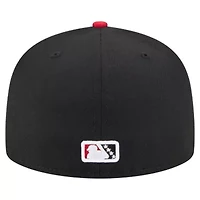 MiLB Black/Red El Paso Chihuahuas Authentic Collection 59FIFTY Fitted Hat