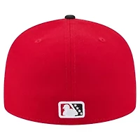 MiLB Red/Black Birmingham Barons Authentic Collection 59FIFTY Fitted Hat