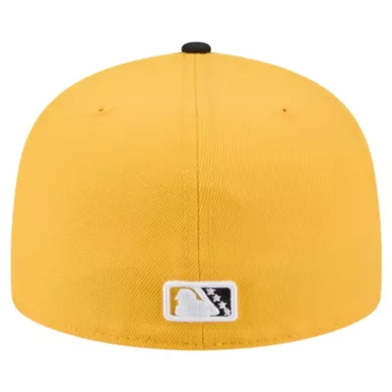 MiLB Yellow/Black Bradenton Marauders Authentic Collection 59FIFTY Fitted Hat