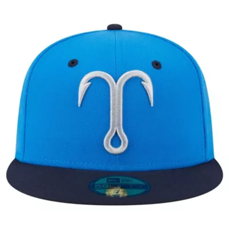 MiLB Blue/Navy Tampa Tarpons Authentic Collection 59FIFTY Fitted Hat