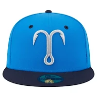 MiLB Blue/Navy Tampa Tarpons Authentic Collection 59FIFTY Fitted Hat