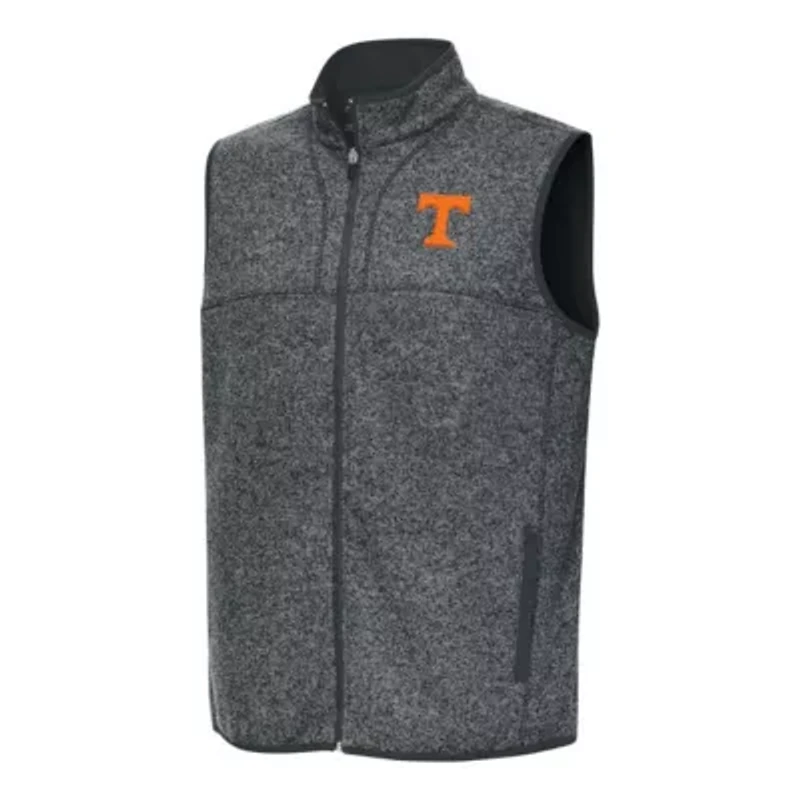 NCAA Heather Tennessee Volunteers Fortune Full-Zip Vest