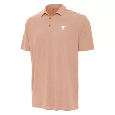 NCAA Burnt Texas Longhorns Twine Polo